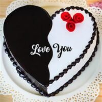Love You Valentine Chocolate Cake