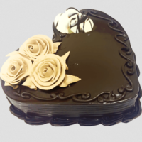 Special Floral Chocolate Cake