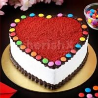 red velvet gems cake