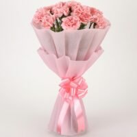 Pretty pink Carnation bouquet